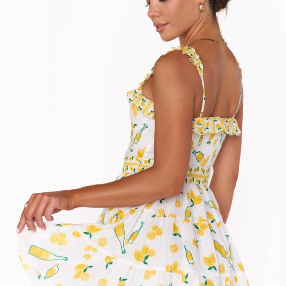 Show me Your Mumu Jolene Mini Dress-Limoncello size S - Picture 5 of 5